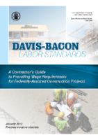 Contractors Guide to Davis-Bacon Labor Standards